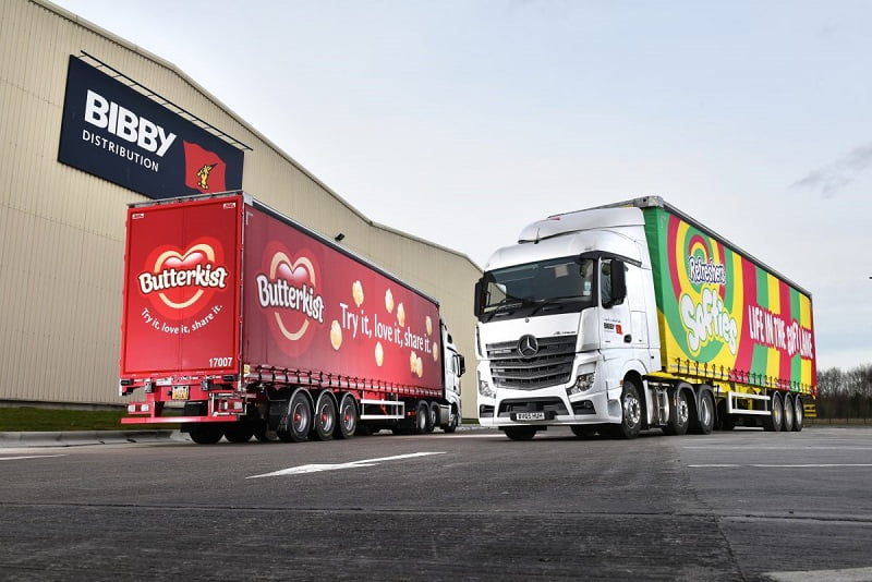 Bibby Distribution Agreed a New Contract With the Confectionary Manufacturer Tangerine