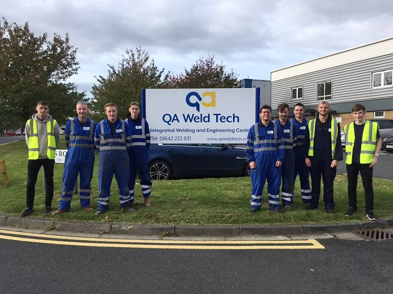 QA Weld Tech Expands Workforce with New Apprentices