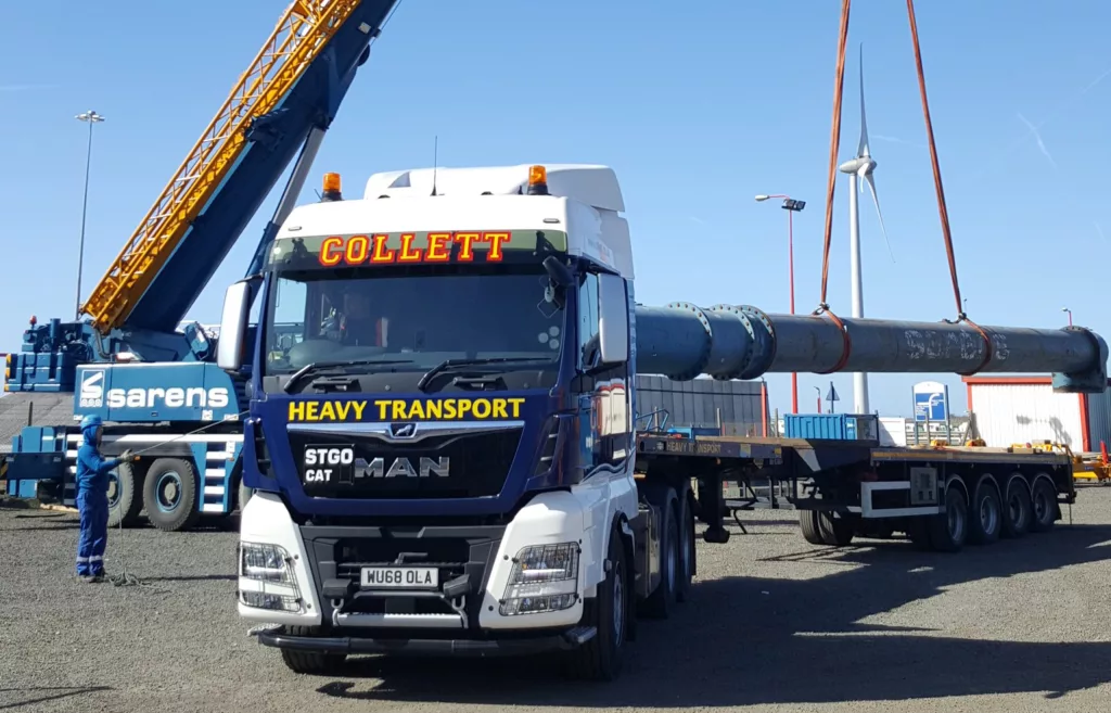 Collett & Sons Ltd Delivered the World's Largest Crane
