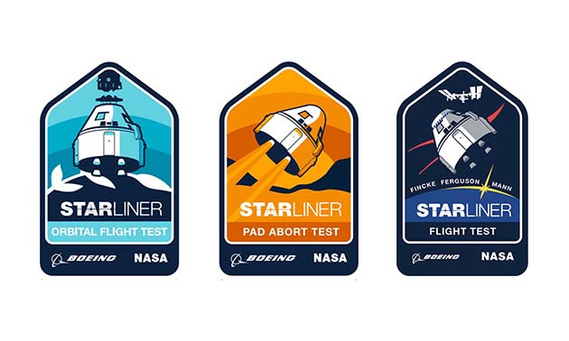 Starliner Mission Patches Designs Have Been Released