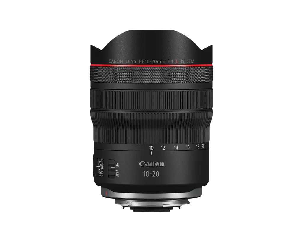 Going Wide : Canon Introduces the RF10-20MM F4 L IS STM to It's Lens Lineup
