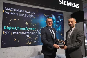 PTG Holroyd Wins Siemens' Global Award for Digital Transformation at EMO Hannover