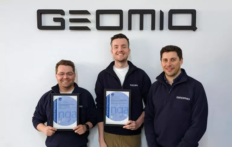 Geomiq ISO 9001:2015 and ISO 13485:2016