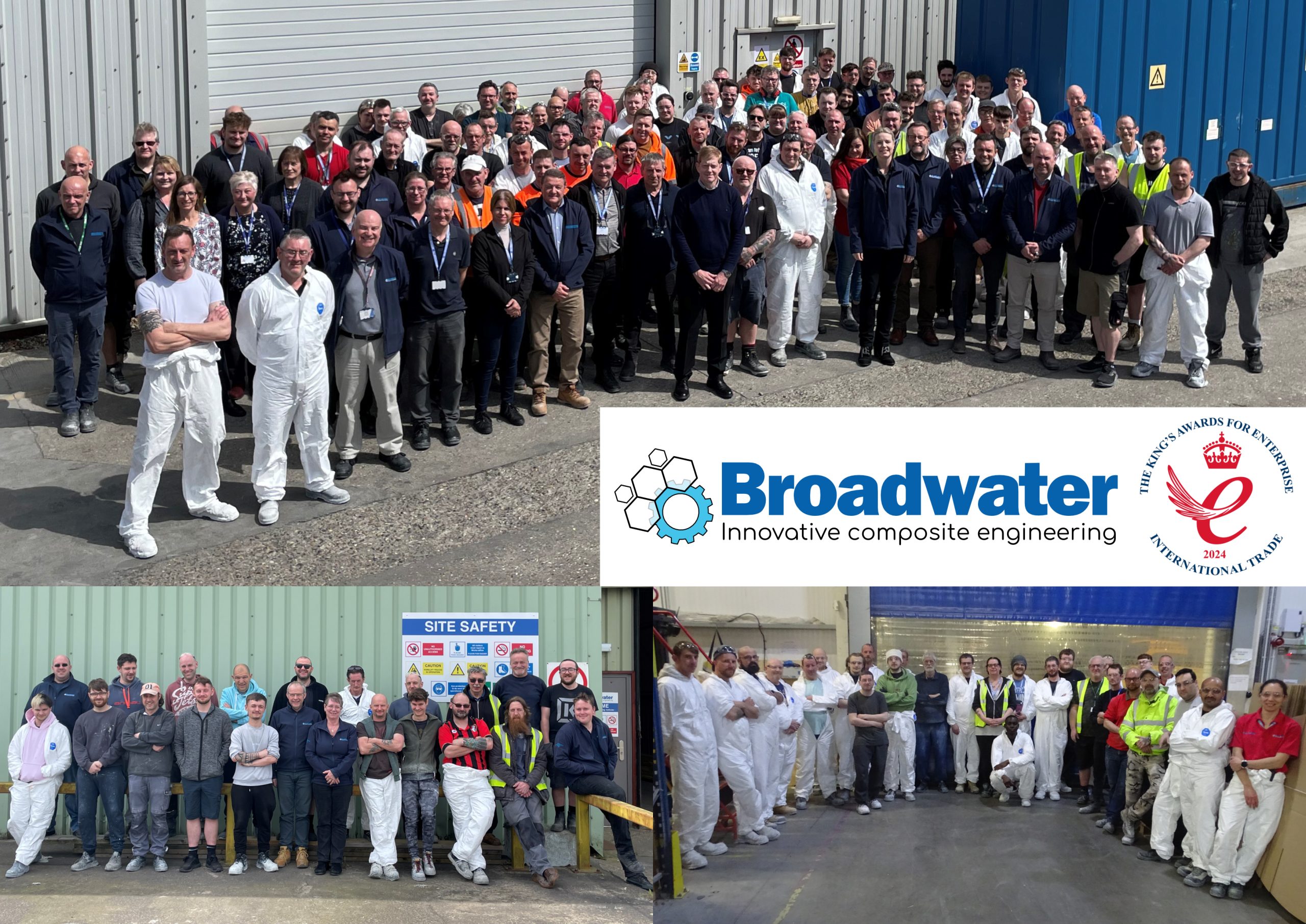 Broadwater Mouldings Achieves King’s Award for Enterprise