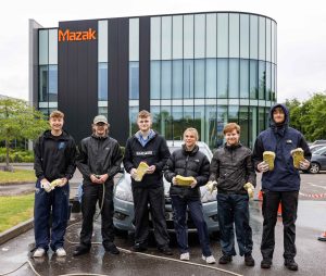 Local Apprentices Raise £1,300 for MAAC with Charity Car Wash