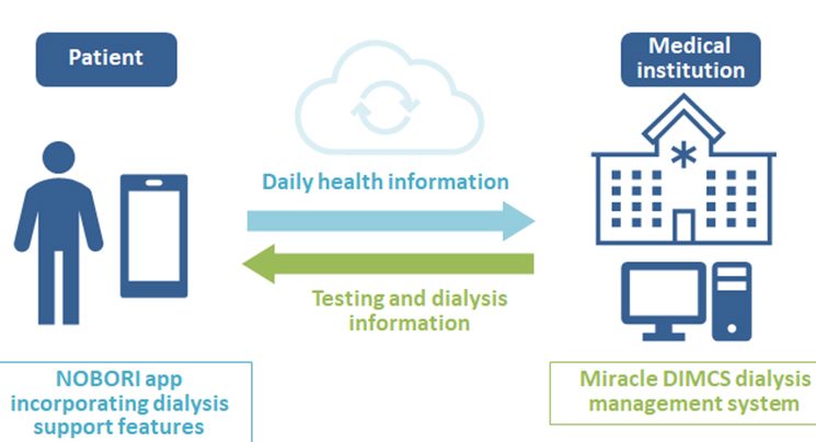 Toray Industries, Inc., Toray Medical Co., Ltd., and PSP Corporation announced today that they have collaboratively developed a beta version of dialysis support features for