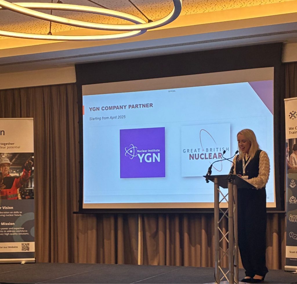 Alys Gardner announcing the YGN GBE-N company partnership