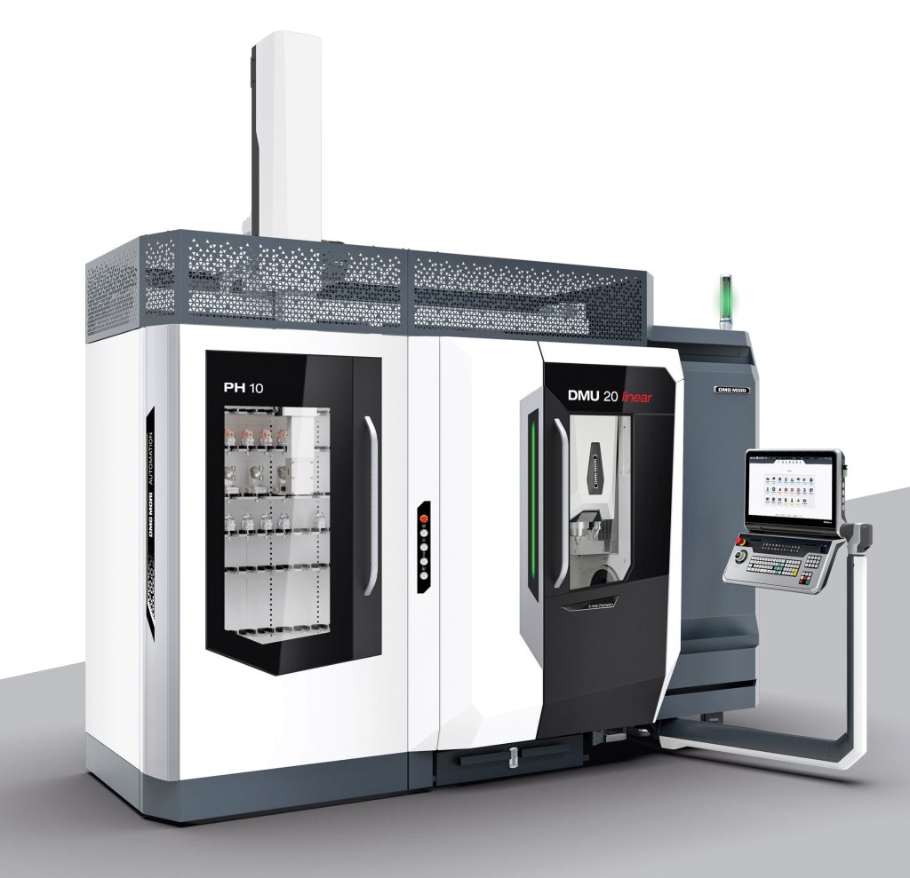DMG Mori new DMU 20 linear