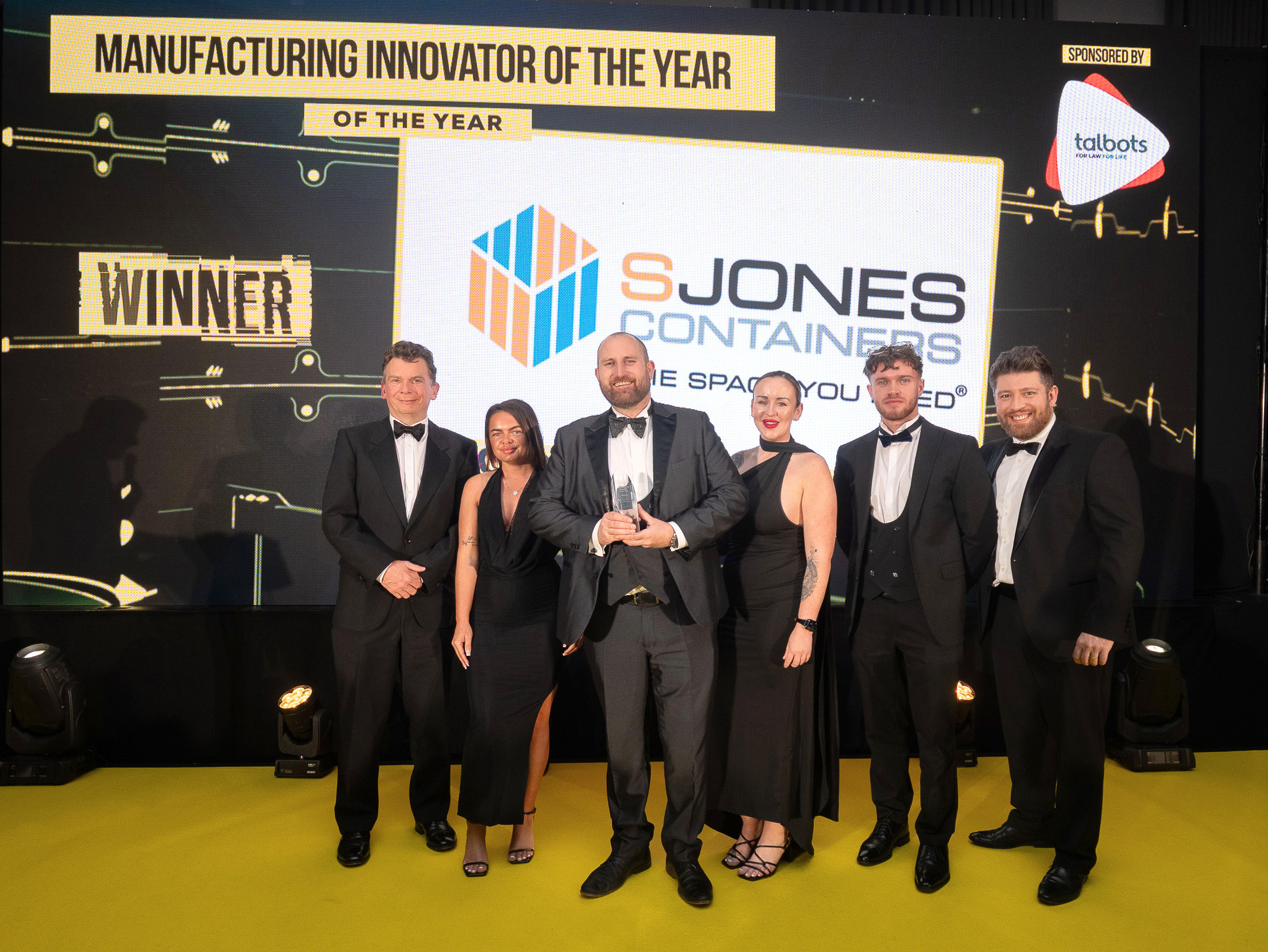S Jones Containers 'Innovator of the Year’ at Innovation Awards.