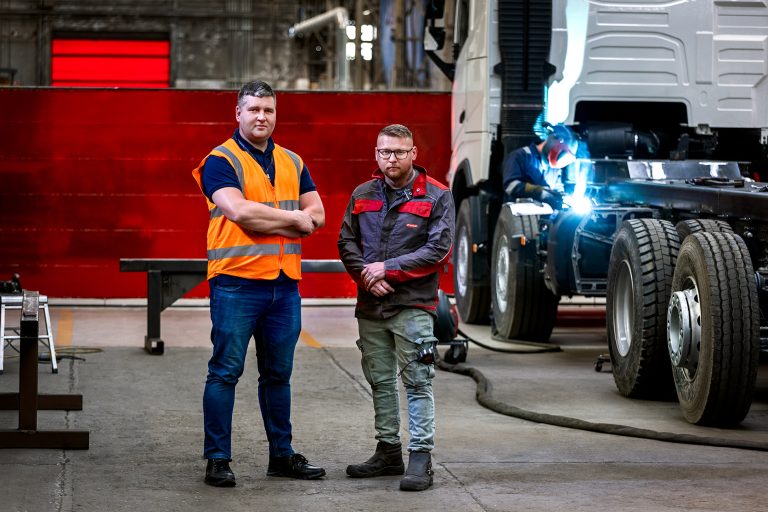 Fruehauf use of Fronius welding systems