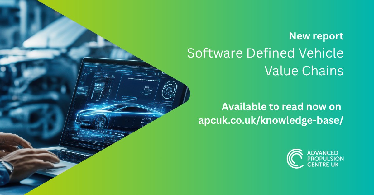 New APC Report- Software Defined Vehicles