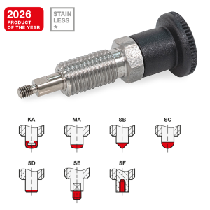 Indexing Plunger Tips for Special Requirements