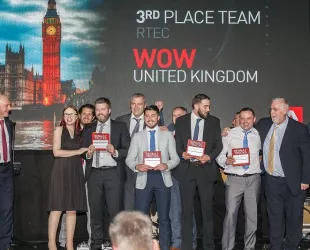 British Team Working at Woodwards Truck and Van Center Managed to Achieve Third Place