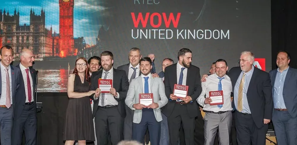 British Team Working at Woodwards Truck and Van Center Managed to Achieve Third Place