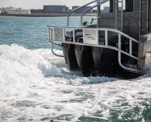 Thames Workboat Powered by OXE Diesel Engine