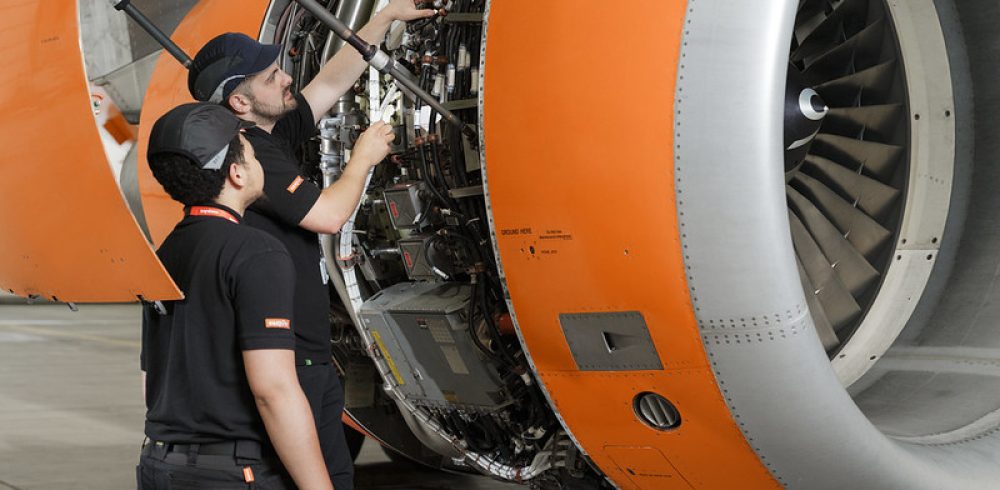 easyJet engineering apprentices