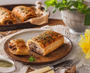 The Original Baker launch the Lamb & Mint Pork Sausage Roll