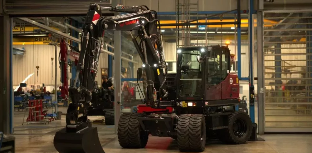 A Cause for Celebration: Yanmar CE EMEA Rolls Out its 16,000 Wheeled Excavator