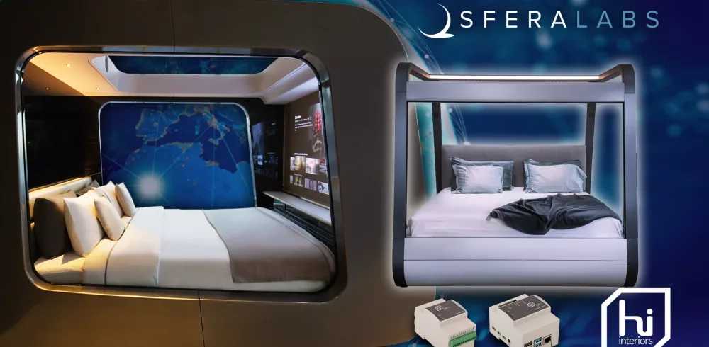 A Truly Embedded System: Sfera Labs’ Technology Powers Hi-Interiors’ Futuristic Beds