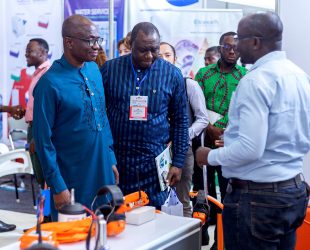 Ghana Ministers Attend Water and Construction Event 