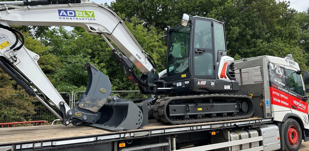 AD Bly new Bobcat machines supplied by Versatile Equipment