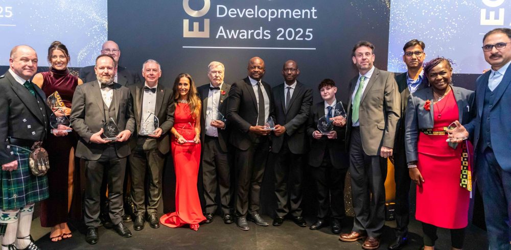 13th annual Engineering Construction Industry (ECI) Training & Development Awards at Glaziers Hall in London.