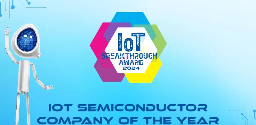 Ambiq Named IoT Semiconductor Company of the Year 2024