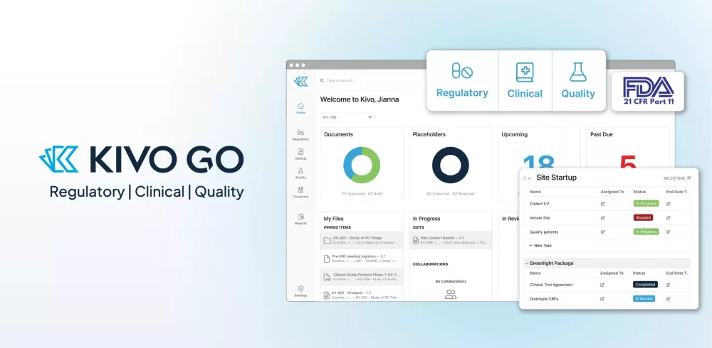 Announcing Kivo GO: An intuitive DMS to Accelerate Speed-to-Market for Life Sciences