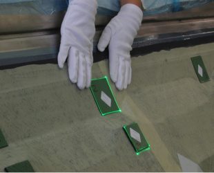 Efficient Composite Processing with Laser Projectors