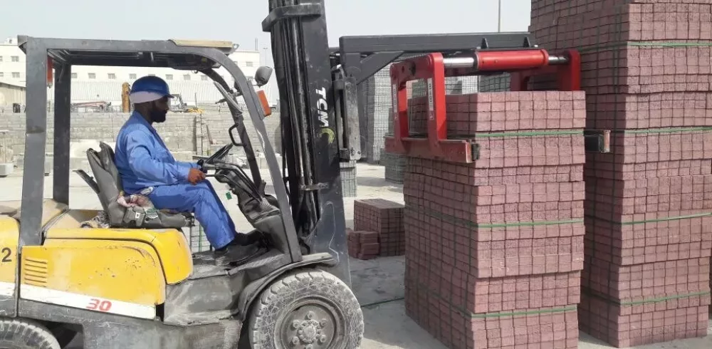 B&B Attatchments Supply Arabian German Co Ltd with Forklift Solutions