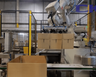 CKF Supply Their Latest Robotic Case Packing System to a Leading 3PL