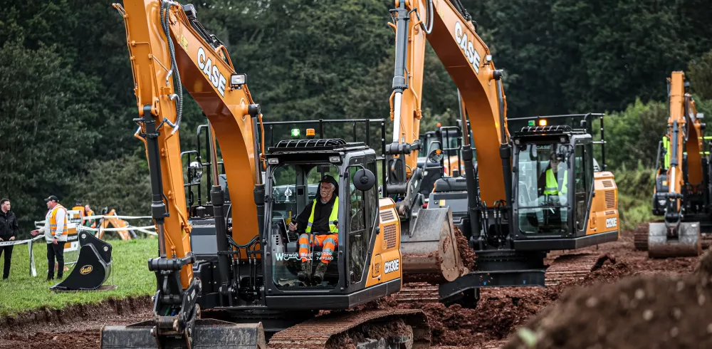 Case Construction Equipment Delivers Sustainable Roadshow Experience 