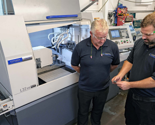 Seven Operations Down to Two Vindicates Second Sliding-Head Lathe Purchase