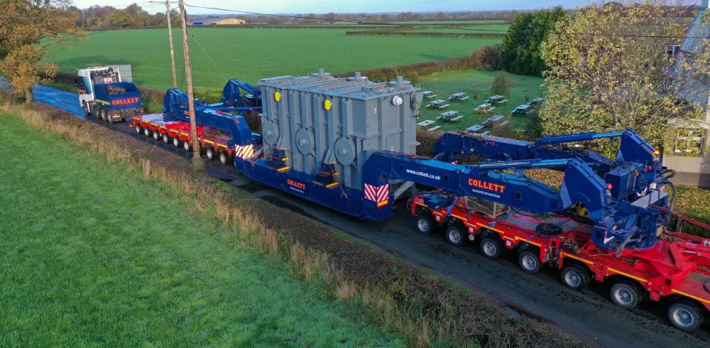 Collett & Sons Delivers Two Transformers for Leylodge, Kintore