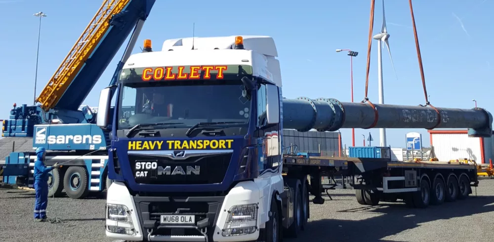 Collett & Sons Ltd Delivered the World's Largest Crane