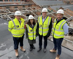 Construction Work Continues at Pace on University’s Sustainable Construction Skills Centre