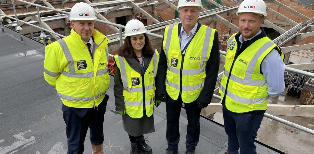 Construction Work Continues at Pace on University’s Sustainable Construction Skills Centre