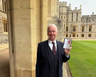 Autonomous Aviation Expert Receives MBE from Prince William