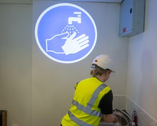 Food and Drink Companies Improving Safety with Projected Signage