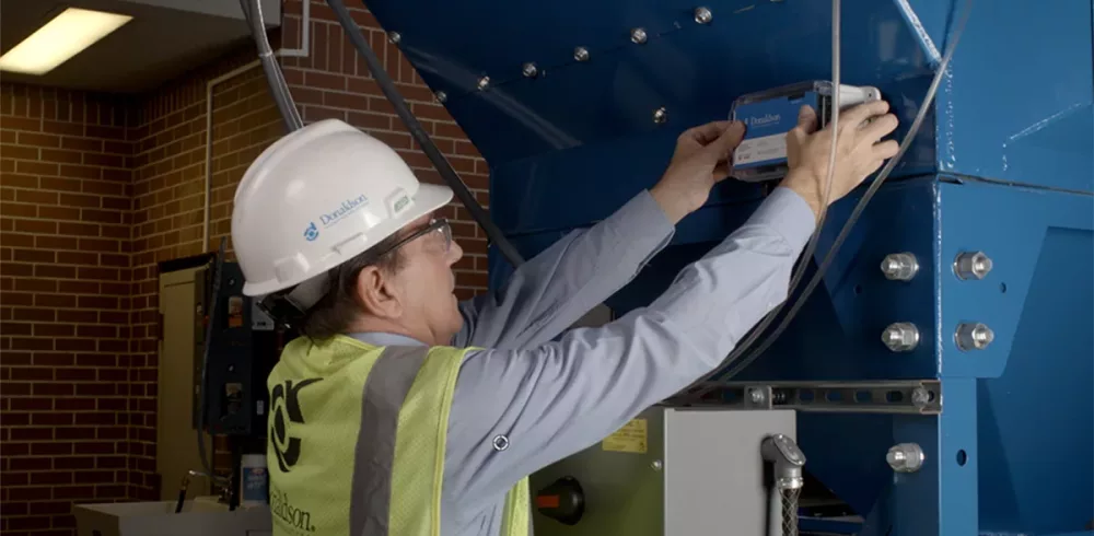 Donaldson’s new iCue Monitor Service Can Improve Dust Collector Uptime
