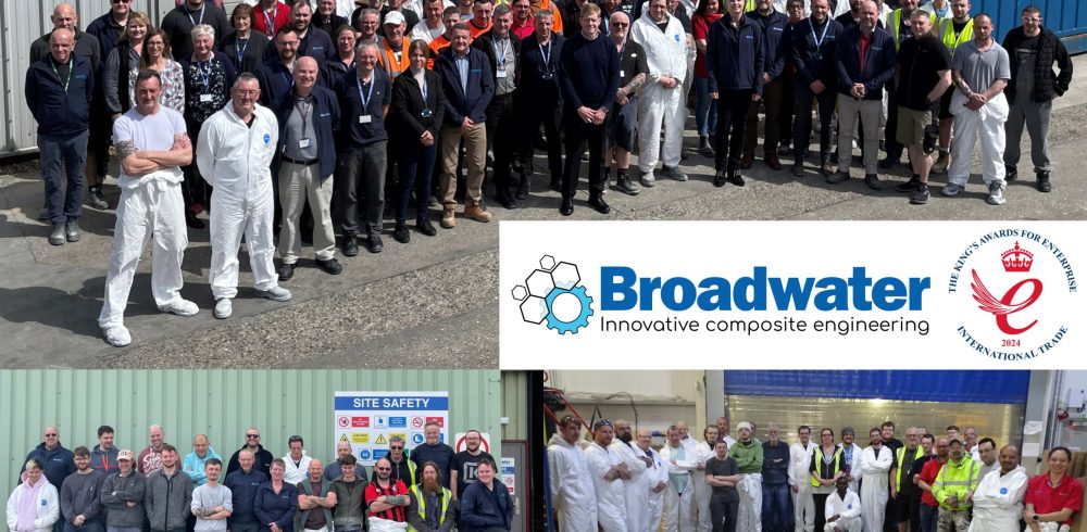 Broadwater Mouldings Achieves King’s Award for Enterprise