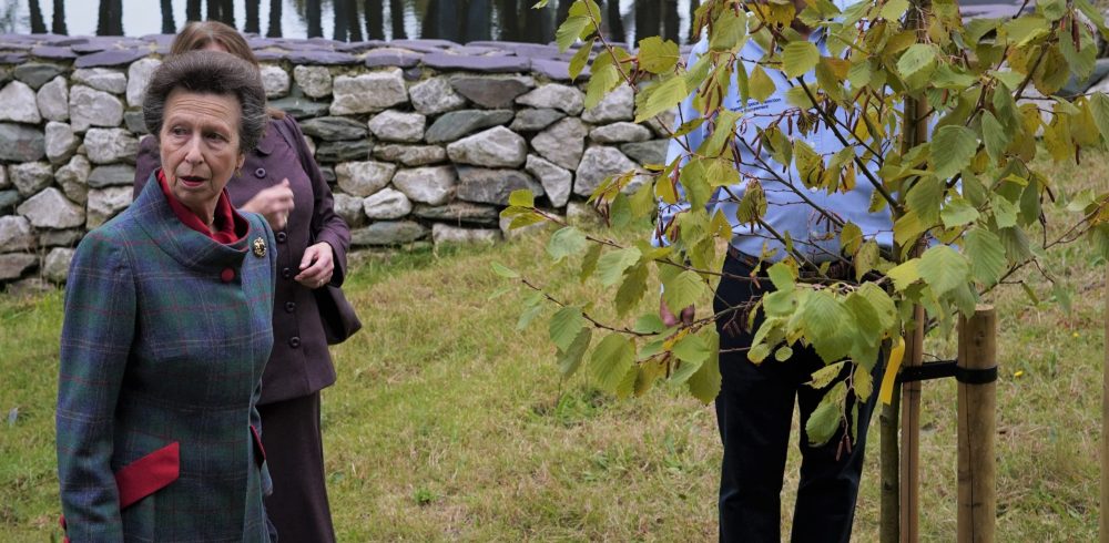 HRH Princess Royal - The Queen's Green Canopy Project - Vision Engineering