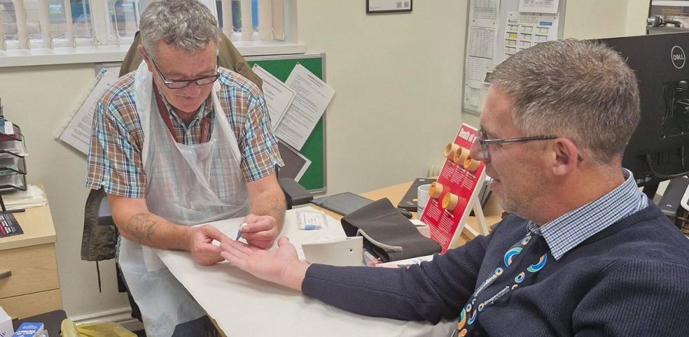 Stagecoach Blood Pressure Checks from How’s Thi Ticker team
