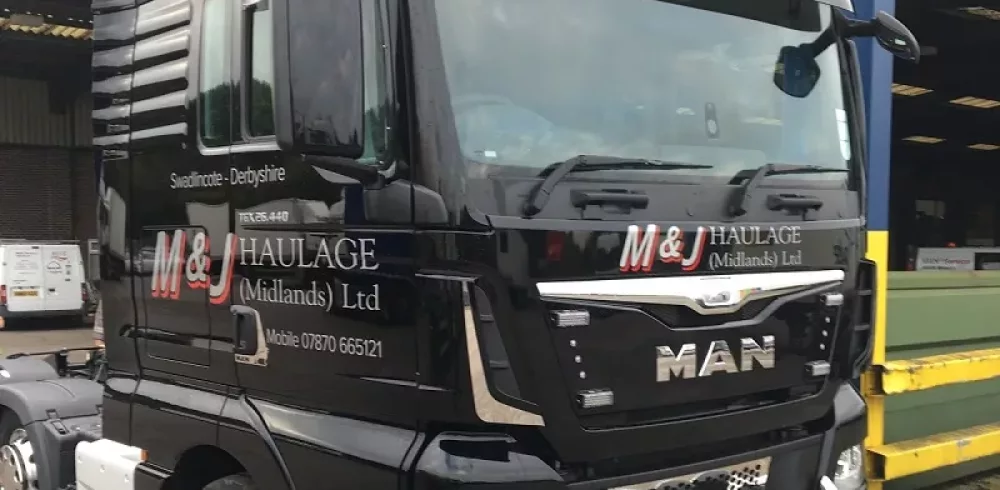 MAN Truck & Bus Supplies New Cab for M & J Haulage Birthday Celebrations