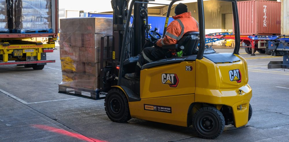 Impact Handling 15 years exclusive distributor of Cat® Lift Trucks