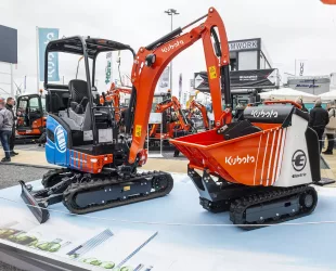 Kubota Unveils Prototype Mini Excavator