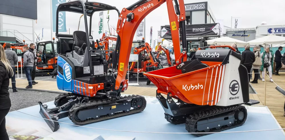 Kubota Unveils Prototype Mini Excavator
