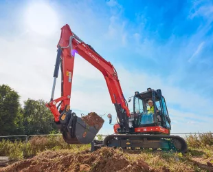 Kubota Has Unveiled Its New KX080-4a2 Midi Excavator