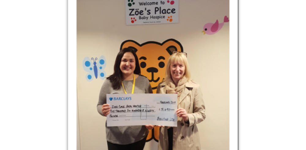 Engineering Firm Raises Thousands for Children's Hospice