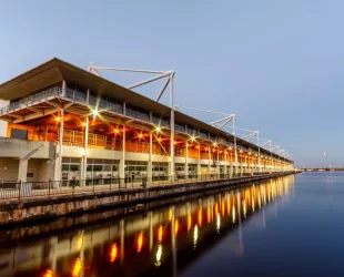 ExCeL London is an exhibition and international convention centre in the Custom House area of Newham, East London. It is situated on a 100-acre site on the northern quay of the Royal Victoria Dock